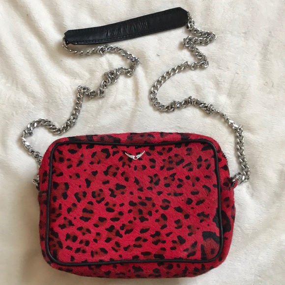 Zadig & Voltaire Handbags - Zadig & Voltaire- Leopard Print crossbody purse
